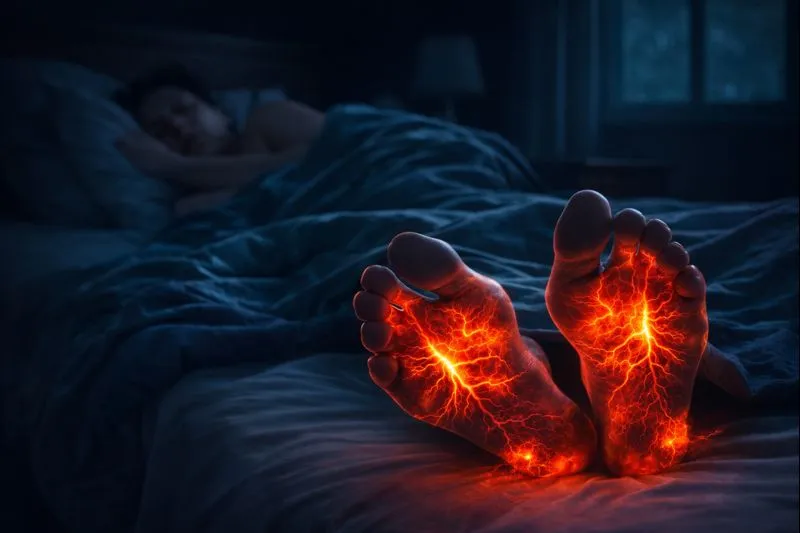 Neuropathy pain at night